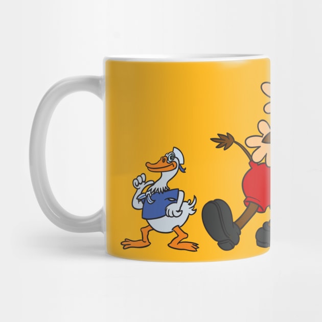 Ronald Duck and Mickey Moose by NoahGinex